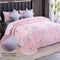 Venessa 5 Piece Set - One King Size Bedsheet with 2 Quilted Cushions & 2 Pillow Covers